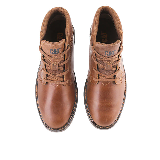 Caterpillar Sepatu Pria Boots Trey 2.0 In Cashew