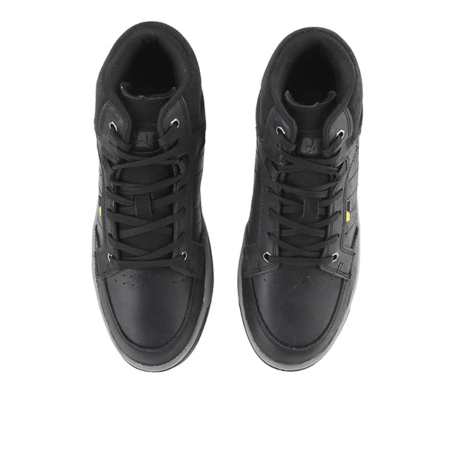 Caterpillar Sepatu Pria Sneakers Apa Cush Mid In Black