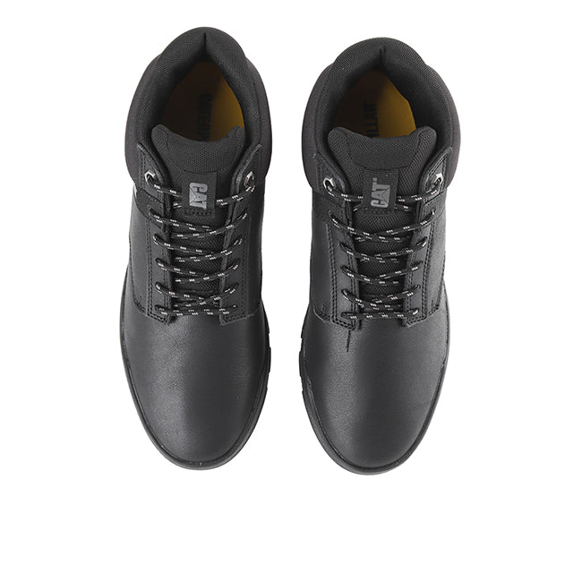Caterpillar Men Shoes Hex Lite Mid In Black