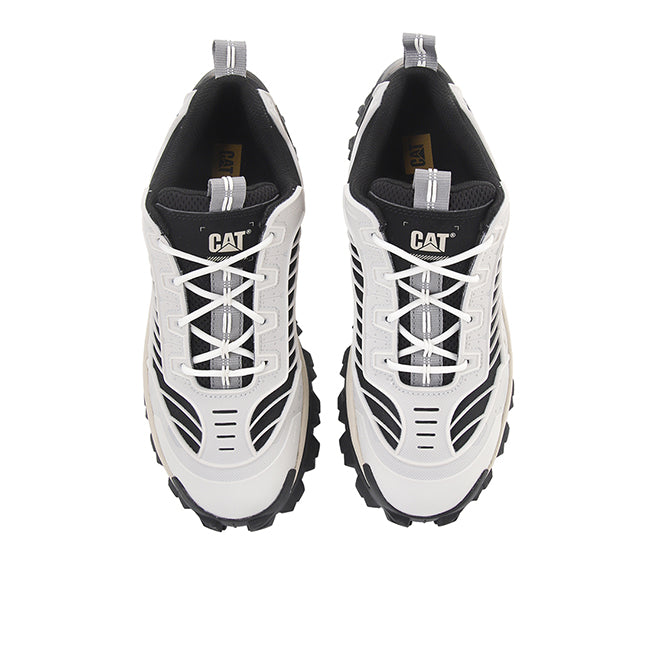 Caterpillar Men Shoes Intruder Mecha In Bright White/Black
