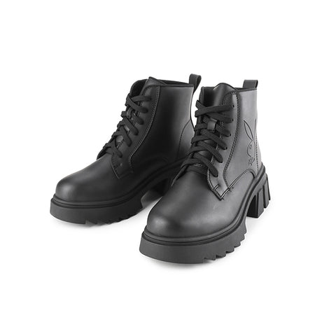 Playboy Sepatu Wanita Boots Becca In Black