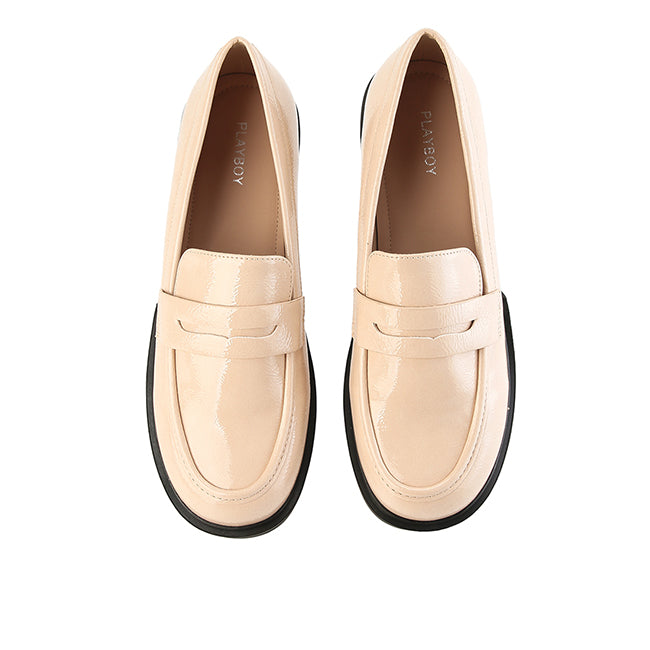 Playboy Sepatu Wanita Flats Lorraine In Beige