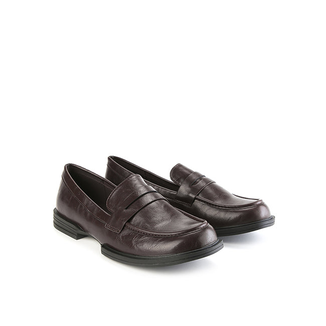 Playboy Sepatu Wanita Flats Lorraine In Maroon