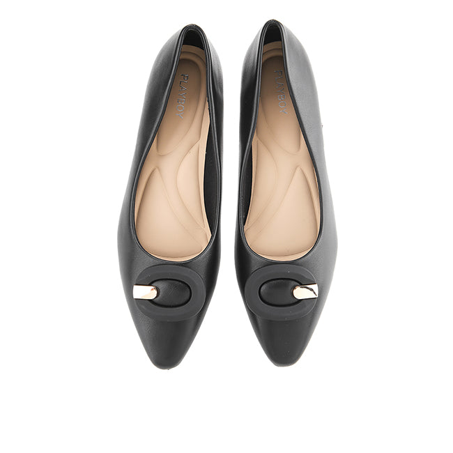 Playboy Sepatu Wanita Wedges Wina In Black