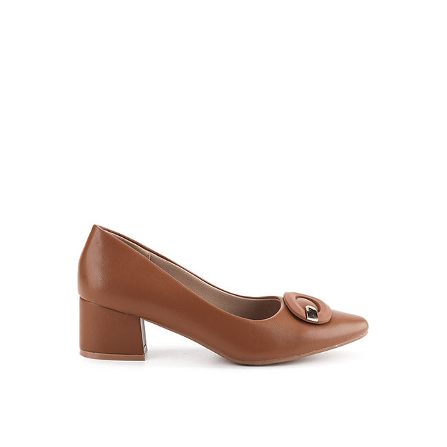 Playboy Sepatu Wanita Wedges Wina In Camel