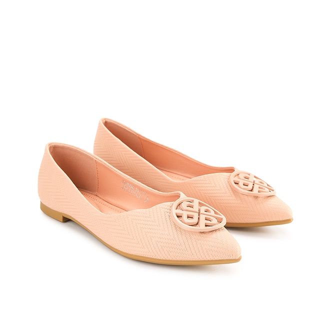 Playboy Sepatu Wanita Flats Evangeline In Pink
