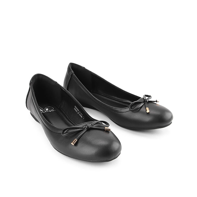 Playboy Sepatu Wanita Flats Emira In Black