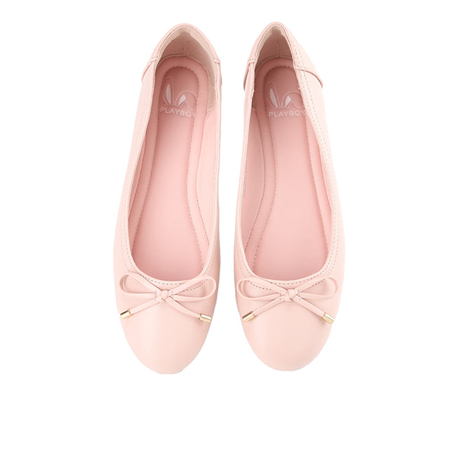 Playboy Sepatu Wanita Flats Emira In Pink