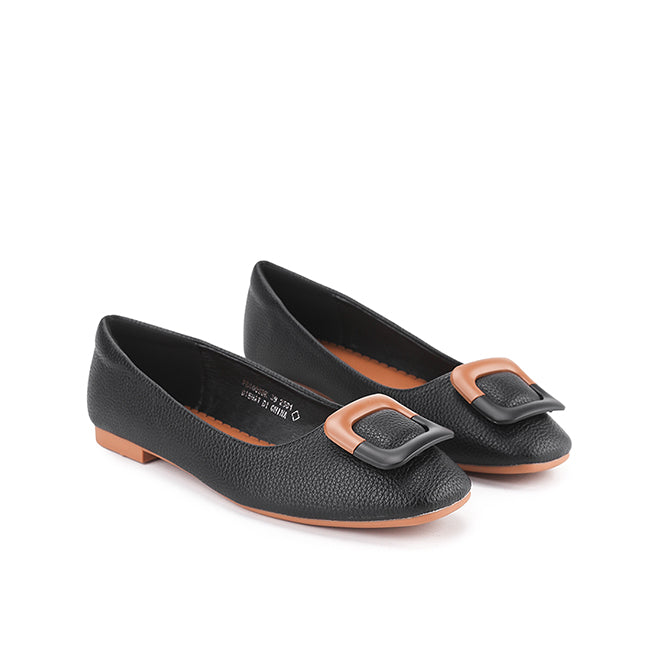 Playboy Sepatu Wanita Flats Vilnia In Black