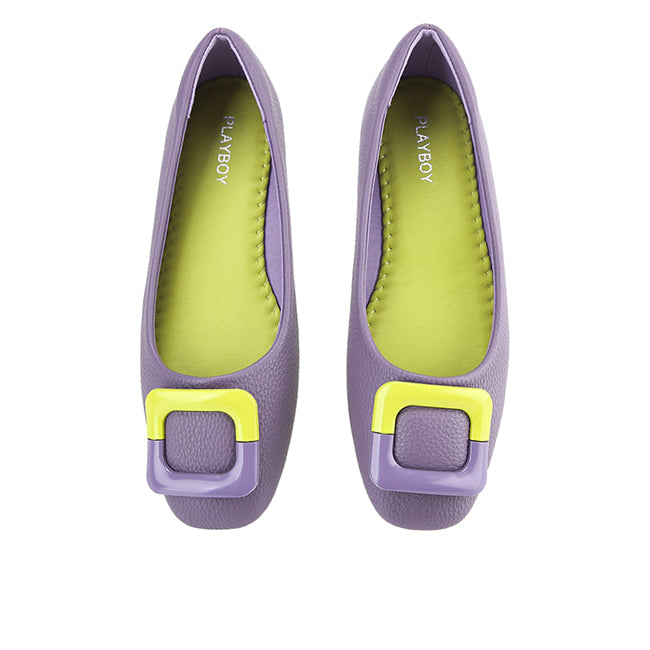 Playboy Sepatu Wanita Flats Vilnia In Purple