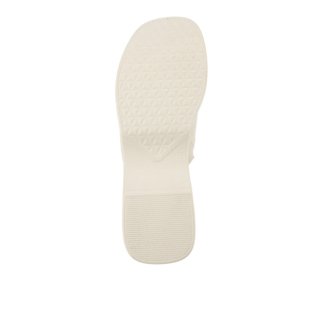 Playboy Sandal Wanita Wedges Keith In Off White