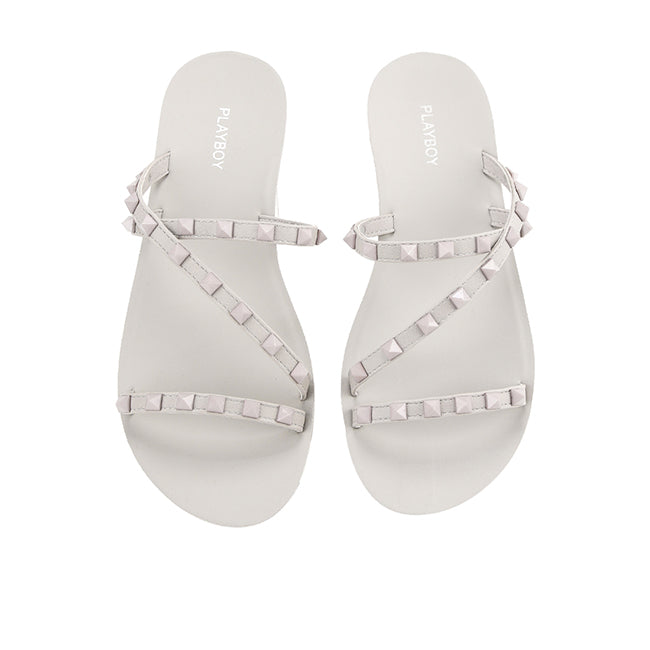 Playboy Sandal Wanita Straps Joanna In Grey