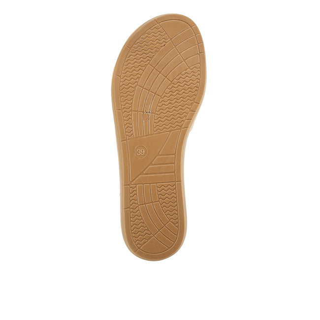 Playboy Sandal Wanita Flats Selena In Gold