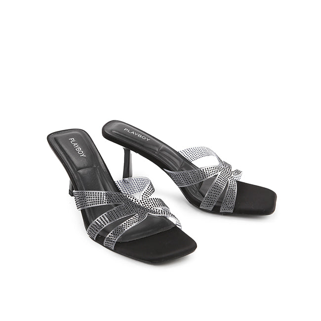 Playboy Sandal Wanita Aurelie In Black