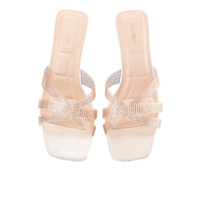 Playboy Sandal Wanita Aurelie In Gold