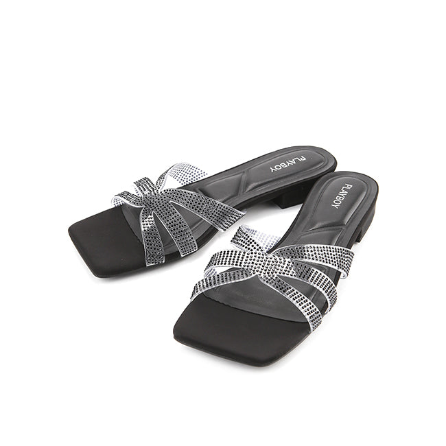 Playboy Sandal Wanita Zella In Black