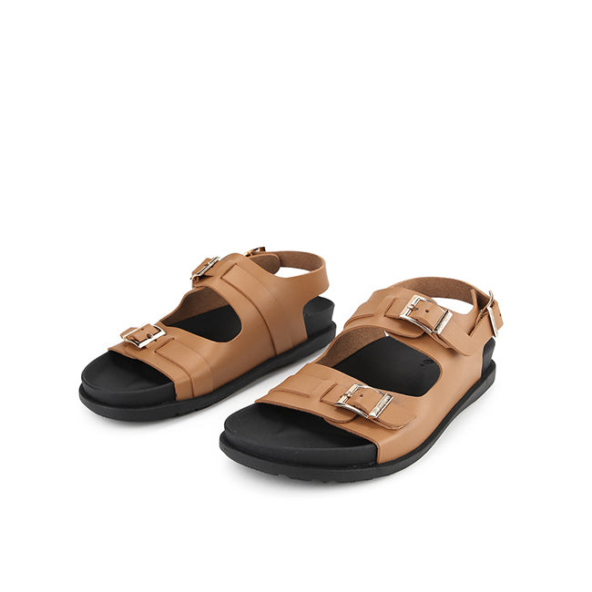 Playboy Sandal Wanita Sling Back Hara In Tan