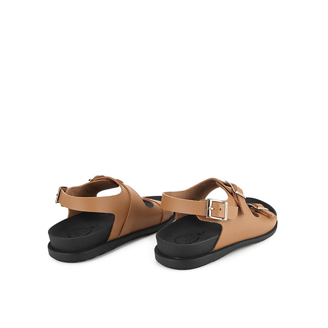 Playboy Sandal Wanita Sling Back Hara In Tan
