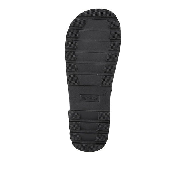 Playboy Sandal Wanita Slip On Nayra In Black