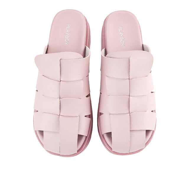 Playboy Sandal Wanita Slip On Nayra In Pink