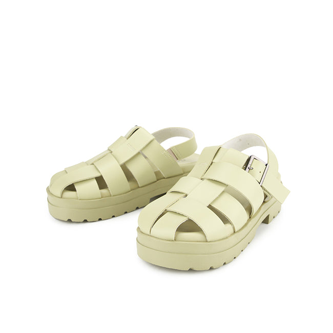 Playboy Sandal Wanita Sling Back Taya In Light Green