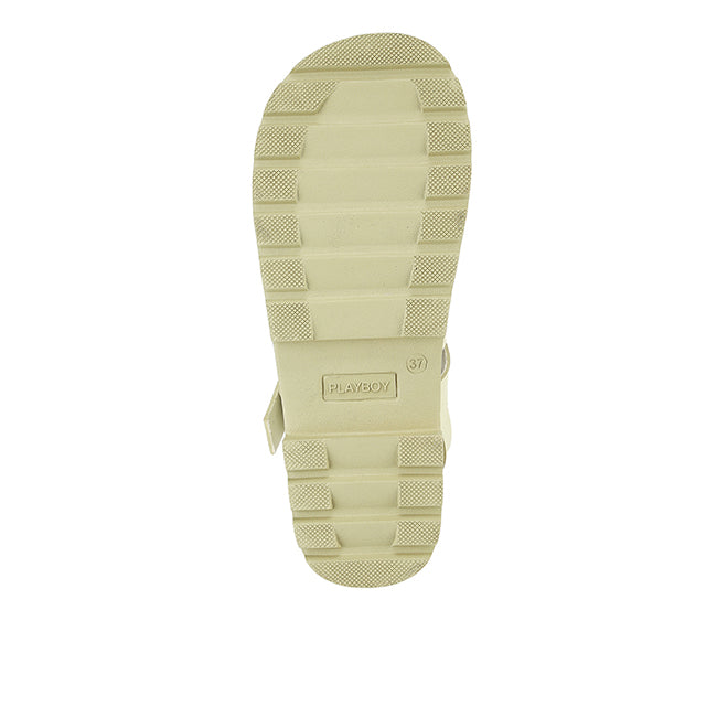 Playboy Sandal Wanita Sling Back Taya In Light Green