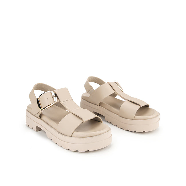 Playboy Sandal Wanita Sling Back Tania In Cream