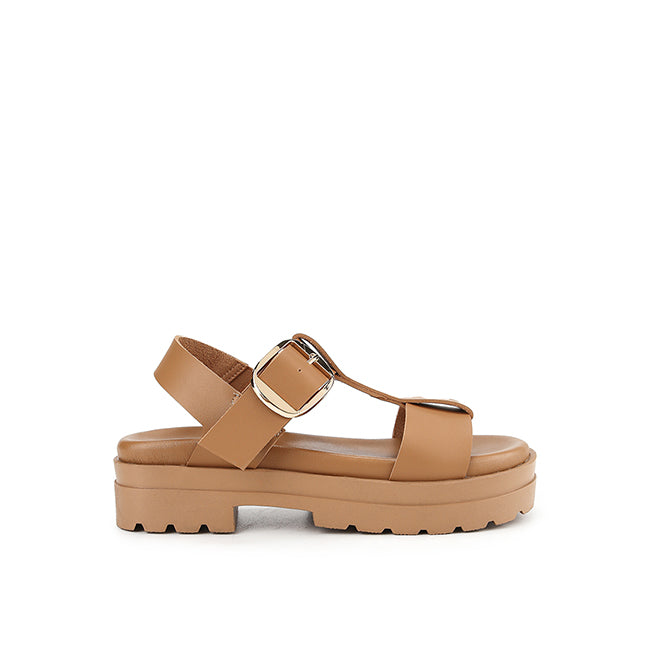 Playboy Sandal Wanita Sling Back Tania In Tan