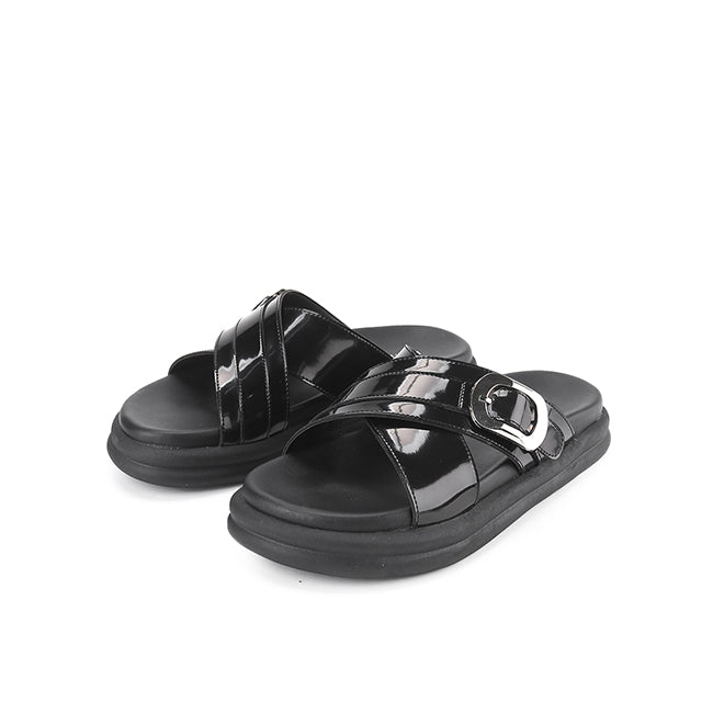 Playboy Sandal Wanita Straps Maudy In Black
