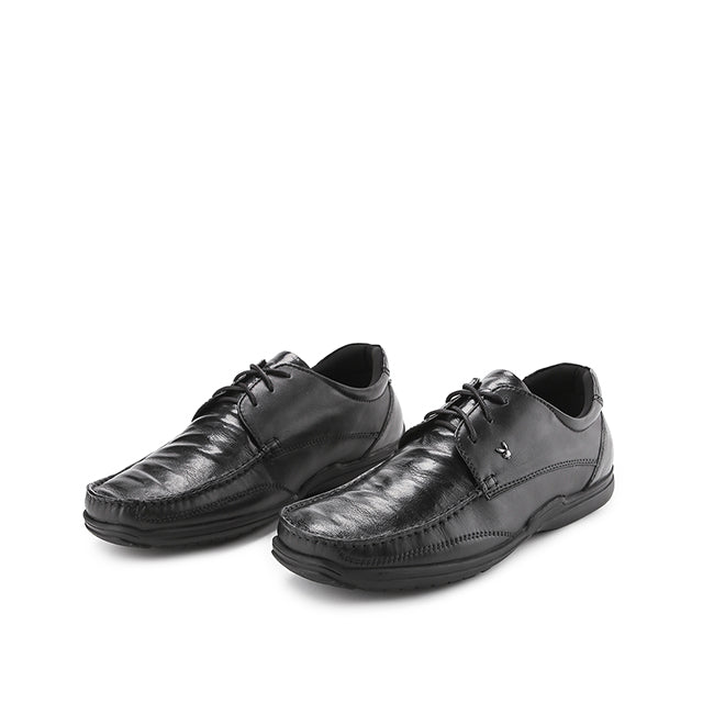 Playboy Sepatu Pria Lace Up Albania Laces In Black