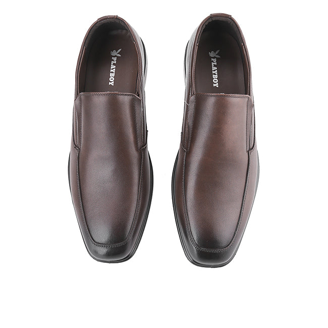 Playboy Sepatu Pria Formal Maxwell In Coffee
