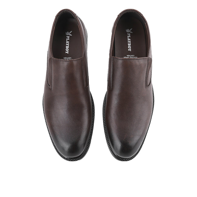 Playboy Sepatu Pria Formal Morris In Coffee