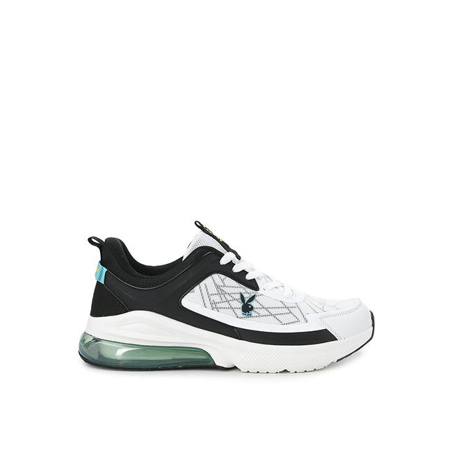Playboy Sepatu Pria Glowy In White