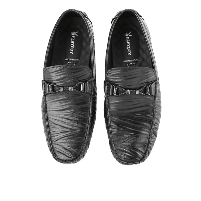 Playboy Sepatu Pria Barrie In Black