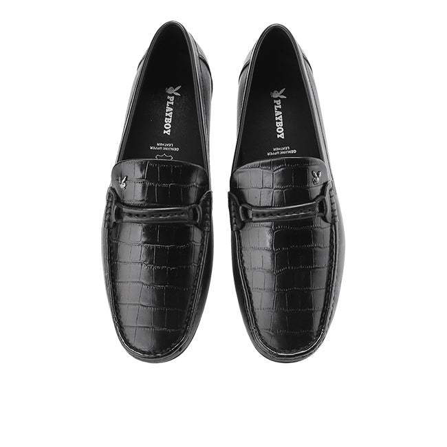 Playboy Sepatu Pria Albatros Loafer 2 In Black