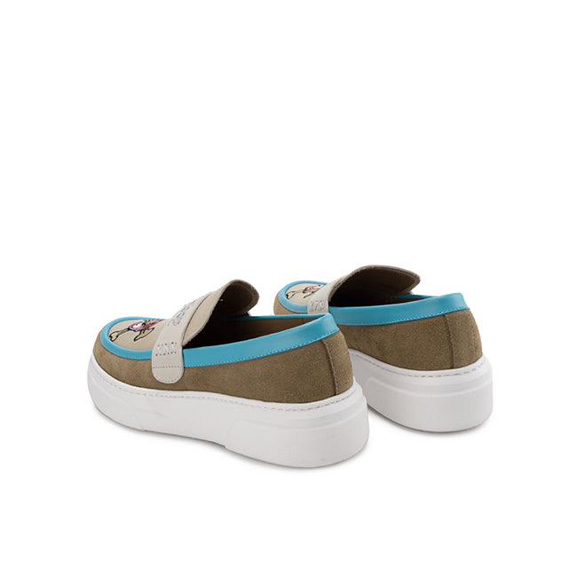 Playboy Men Shoes Gielplay In Cream