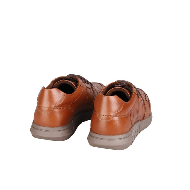 Playboy Sepatu Pria Formal Zanggar Lace In Tan