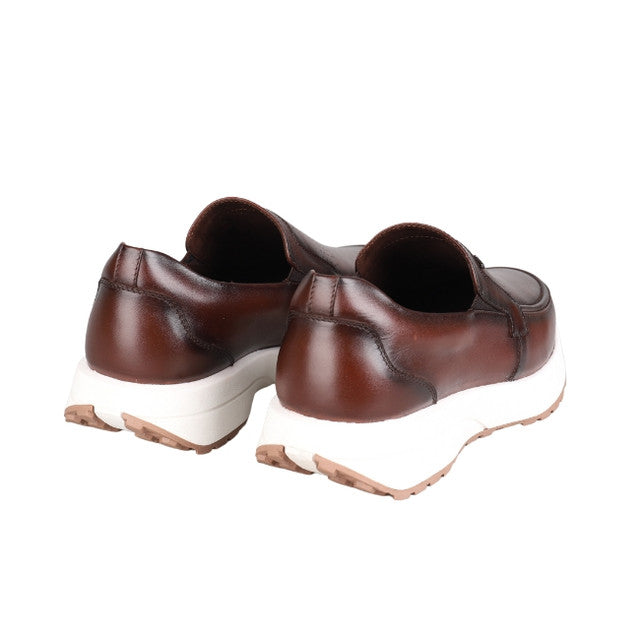 Playboy Sepatu Pria Slip On Kyona In Brown