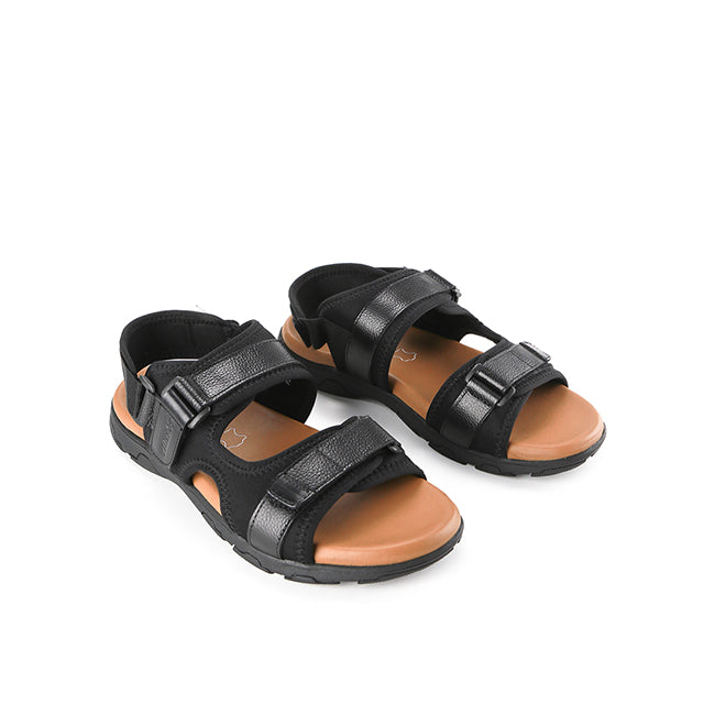 Playboy Men Sandals ComfortaSlingback 1 In Black