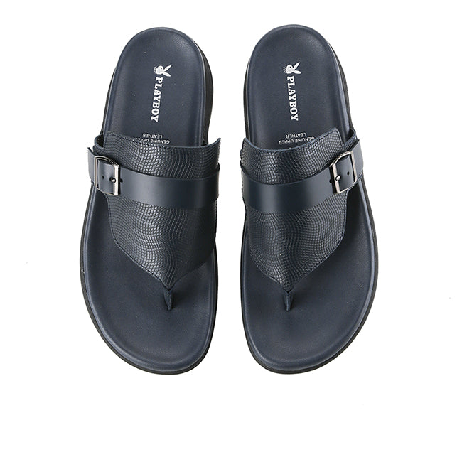 Playboy Sandal Pria Mules Asiore - Mule 2 In Navy