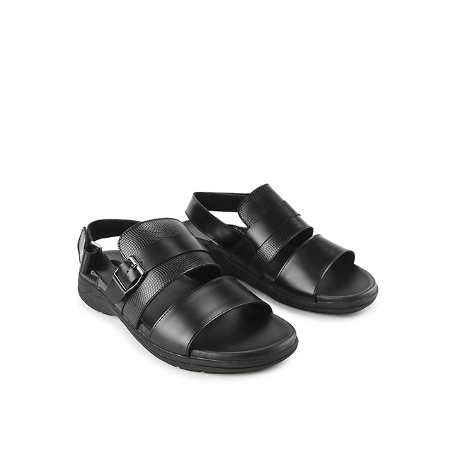 Playboy Sandal Pria Sling Back Asiore - Slingback In Black