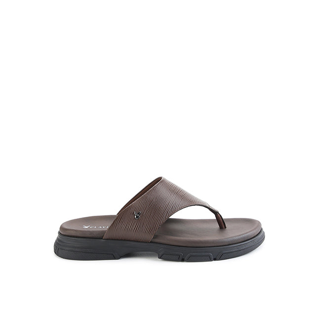Playboy Sandal Pria Tierbraun Toepost In Brown