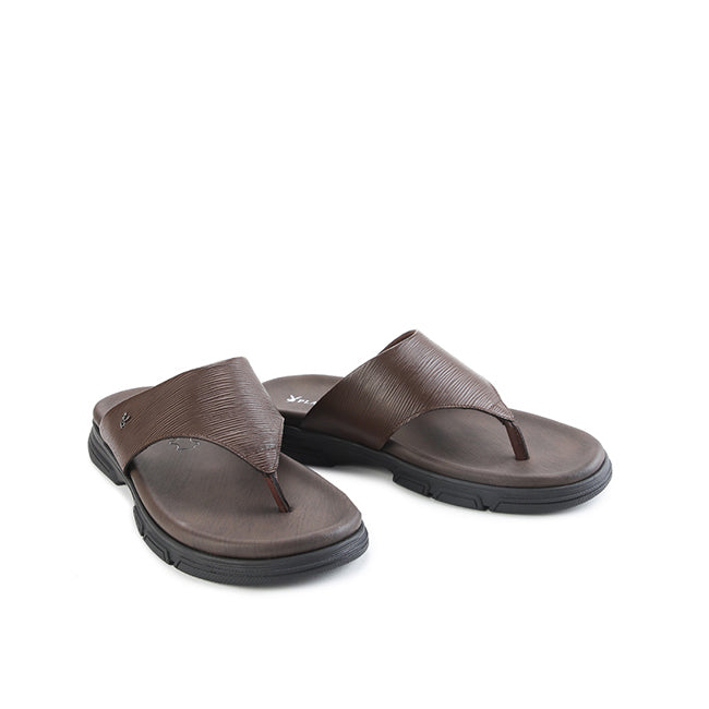 Playboy Sandal Pria Tierbraun Toepost In Brown