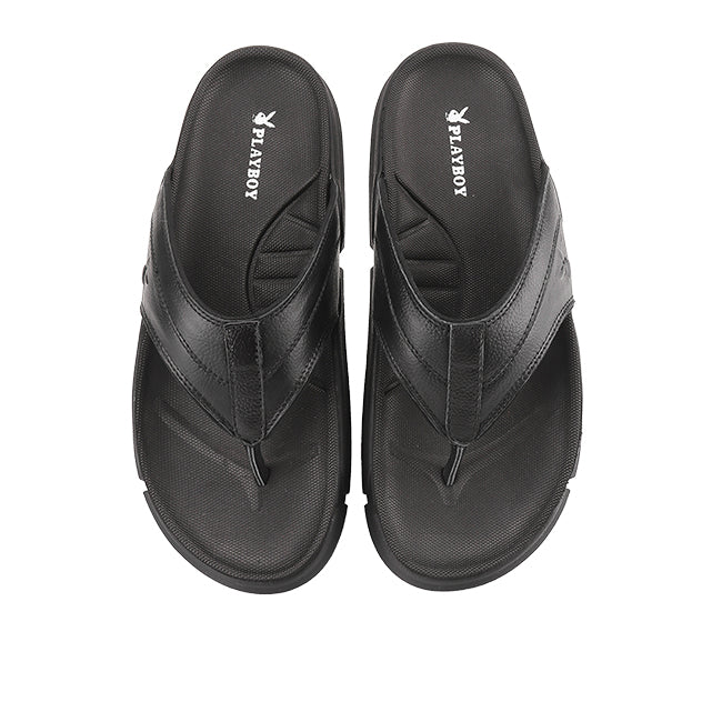 Playboy Sandal Pria Lokki Mules In Black