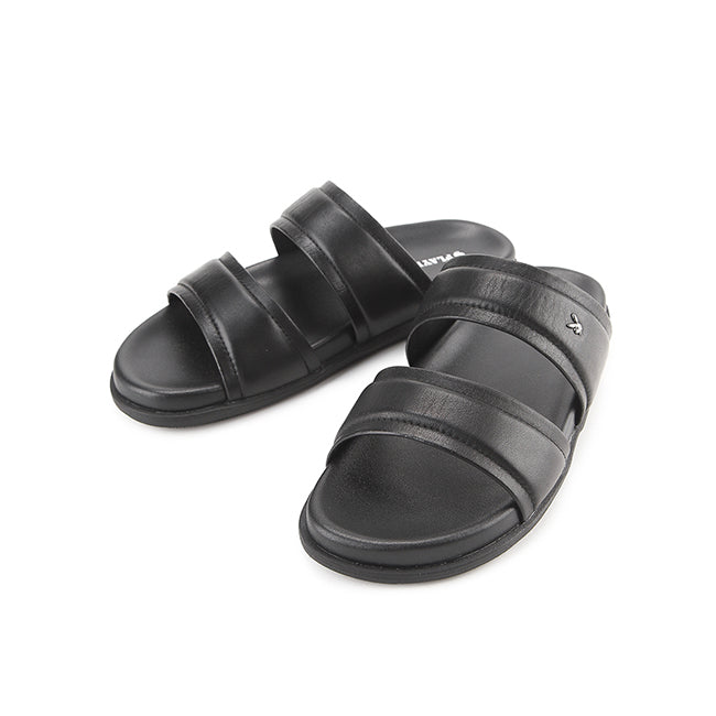 Playboy Sandal Pria Straps Lavvie Double Strap 1 In Black