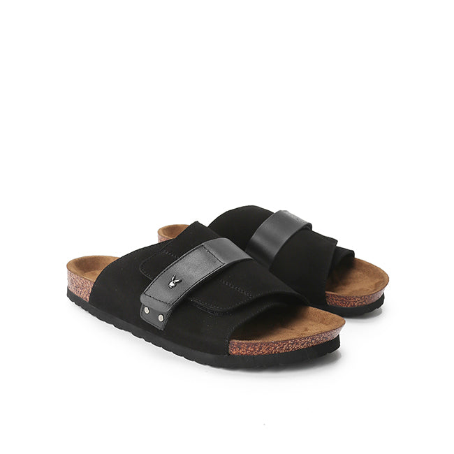 Playboy Sandal Pria Zanxa Mule In Black