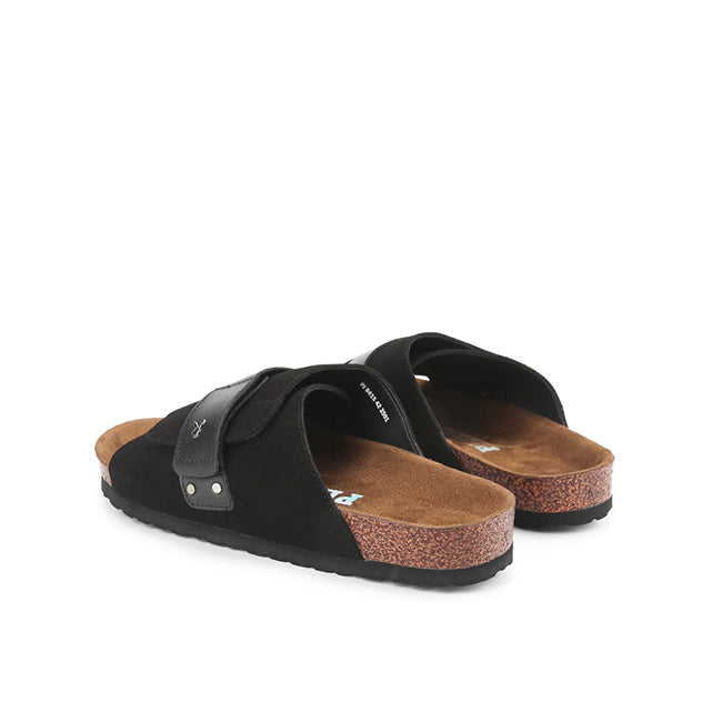 Playboy Sandal Pria Zanxa Mule In Black
