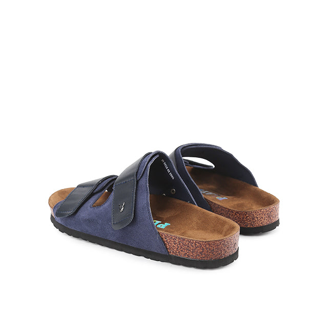 Playboy Sandal Pria Zanxa Double Strap In Navy
