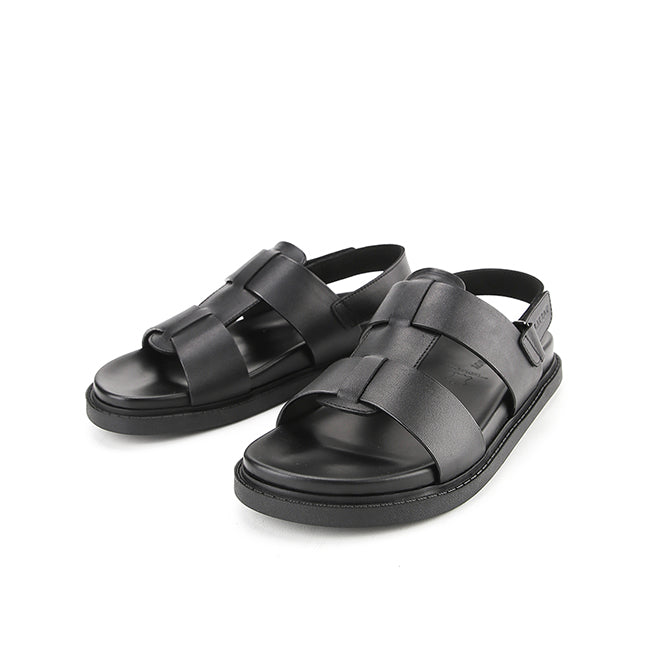 Playboy Sandal Pria Sling Back Contento In Black