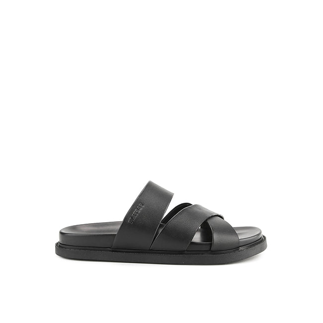 Playboy Sandal Pria Straps Vito In Black